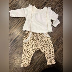 Miniclasix leopard set 3-6m
